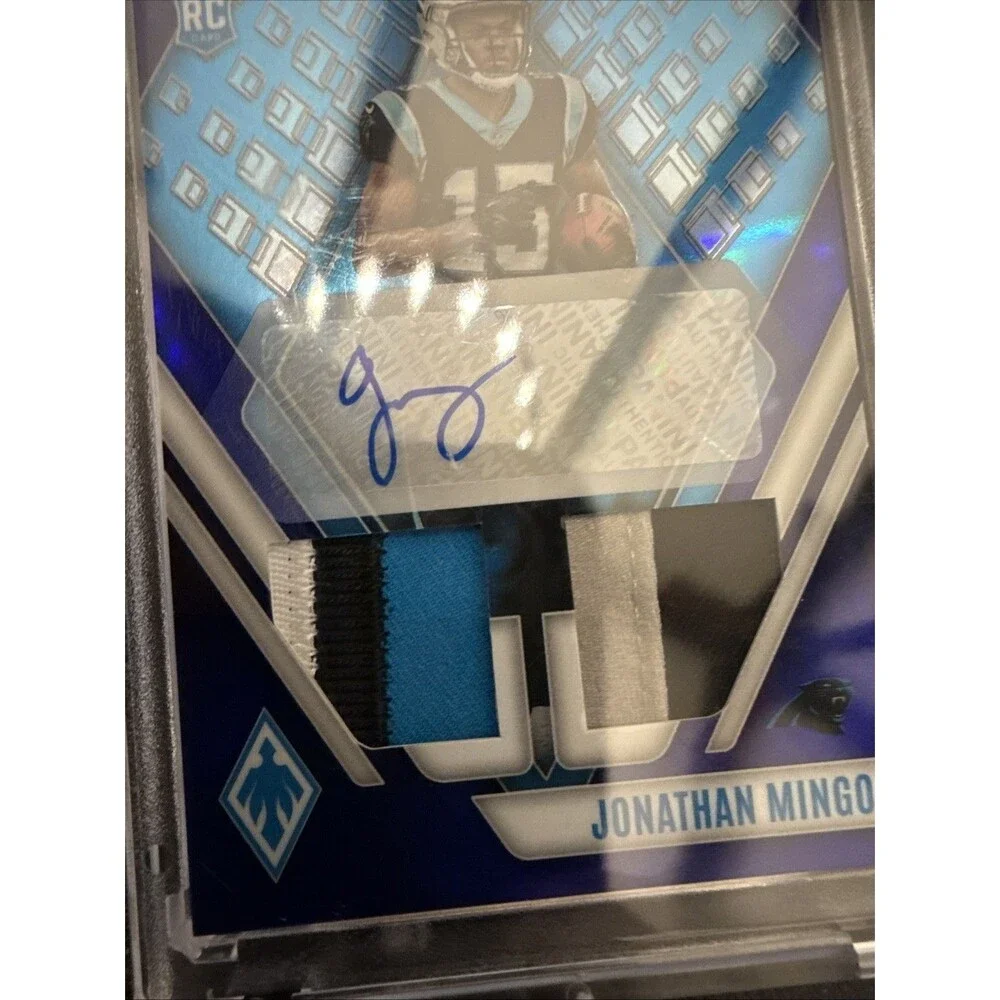 2023 Panini Phoenix Jonathan  Mingo Auto /50  3Color Duel Patch  RC RAD-JAM💥🔥
